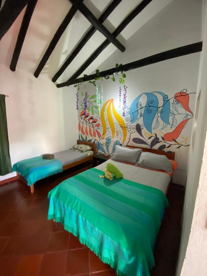 Alegria Hostel Villa de Leyva Exterior foto