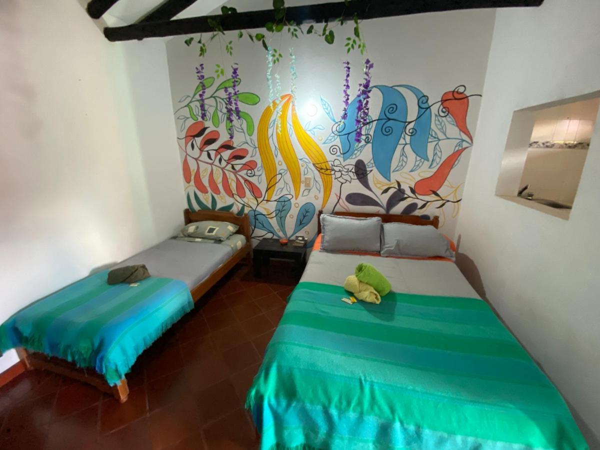 Alegria Hostel Villa de Leyva Exterior foto